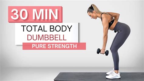 30 Min Total Body Dumbbell Workout Sculpt And Strengthen Warm Up