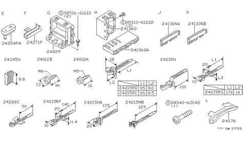 24346 0b000 Genuine Nissan 243460b000 Bracket Assy Connector