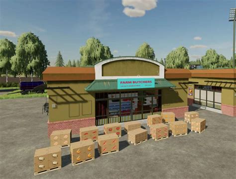 Metzger Market Sell Point V1200 Fs25 Mod Fs22 Mod