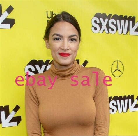 Sexy Aoc Alexandria Ocasio Cortez Rare Busty Candid Photo 3868970947