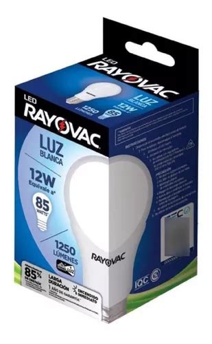 Lampara Led W W Luz Blanca Fria Rayovac Lumenes Meses Sin