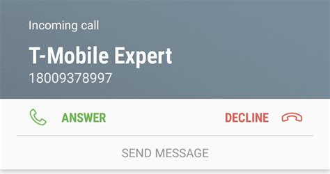 how to call t mobile from tmobile phone