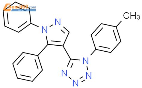 H Tetrazole Diphenyl H Pyrazol Yl