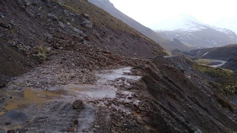 Cay Un Alud En La Ruta Nacional Cerca De Punta De Vacas Y Las