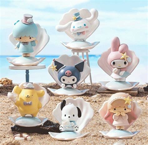 Sanrio X Miniso Sanrio Characters Ocean Mother Of Pearl Clam Series