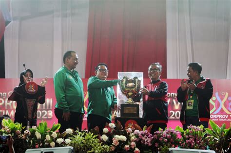 Closing Ceremony Porprov Viii Jatim Surabaya Kembali Raih Juara