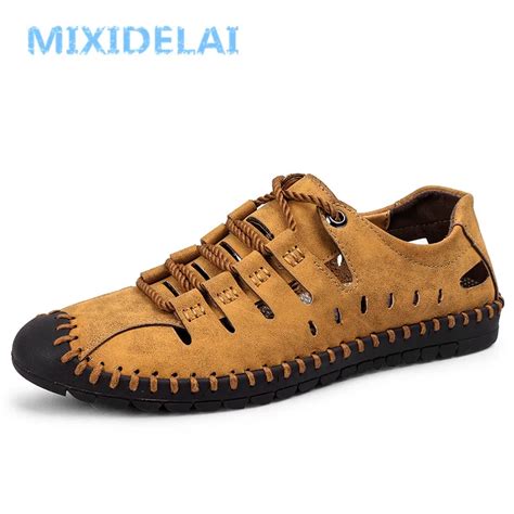 MIXIDELAI Nowe Letnie Wygodne Obuwie Codzienne Mokasyny M Skie Buty