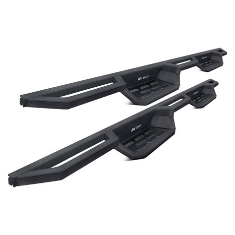 APG® - 6" ST Drop Style Black Rectangular Nerf Bars - TRUCKiD.com