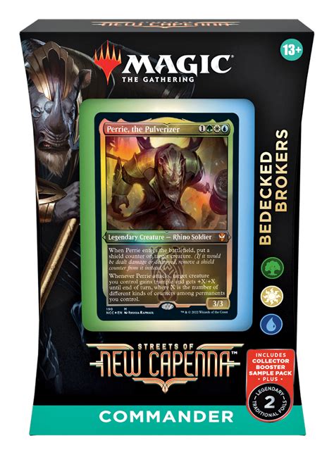 Mazo De Comander Mtg Commander Streets Of New Capenna Bedecked