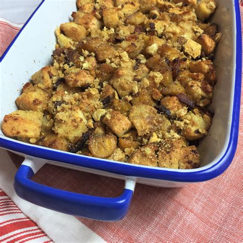 Relleno Para Pavo De Amarillos Tocineta Y Pan Con Ajo ENSALPICADAS