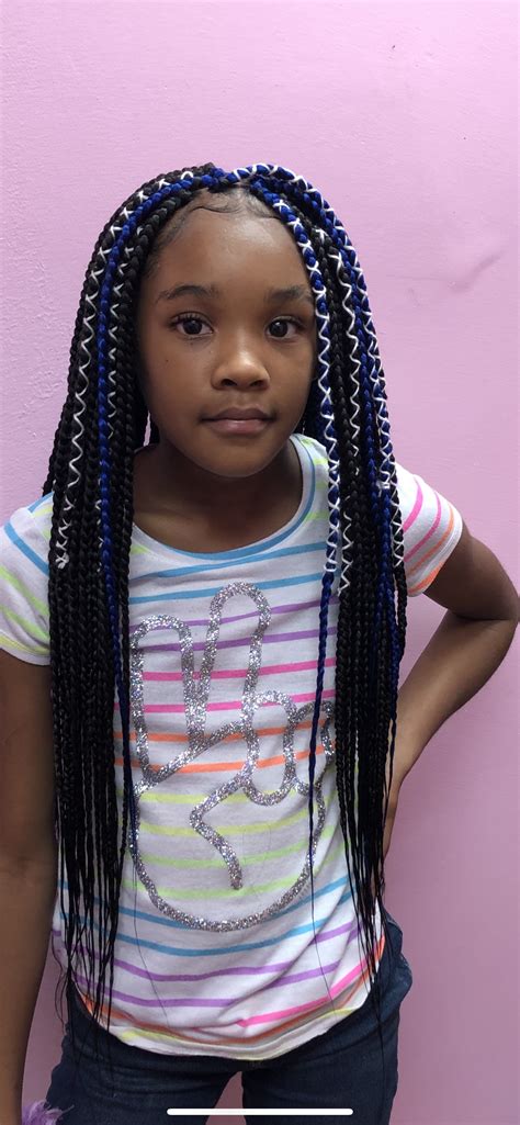 Little Girl With Box Braids at Alice Pinard blog