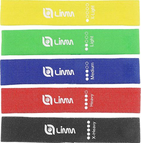 Amazon Limm Fabric Resistance Bands For Working Out No Slip