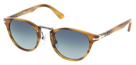 Lunettes De Soleil Persol Po 3108s 960s3 4922 Homme Marron Rayé