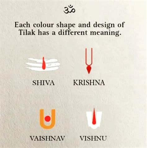 Which Tilaka do you put on your forehead? In Hinduism, the tilaka (तिलक ...