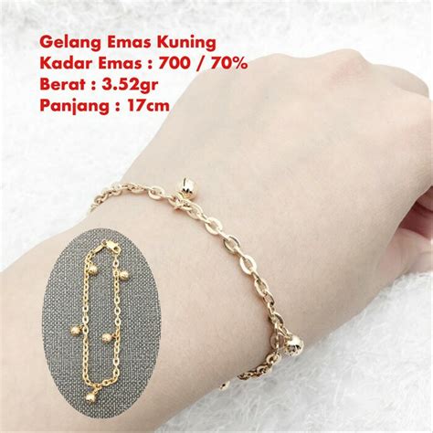 Gelang Emas Bayi Berapa Gram Harga Jam