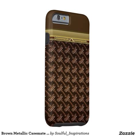 Brown Metallic Casemate Iphone 6 Tough Case Tough Iphone 6 Case Iphone 6 Case Iphone Iphone 6