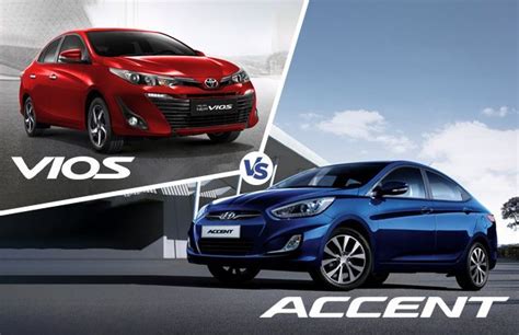 Hyundai Accent Vs Toyota Vios Two Sedans Vying For Space