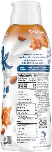 Silk® Dairy Free Caramel Flavored Almond Creamer 32 Fl Oz Fry’s Food Stores