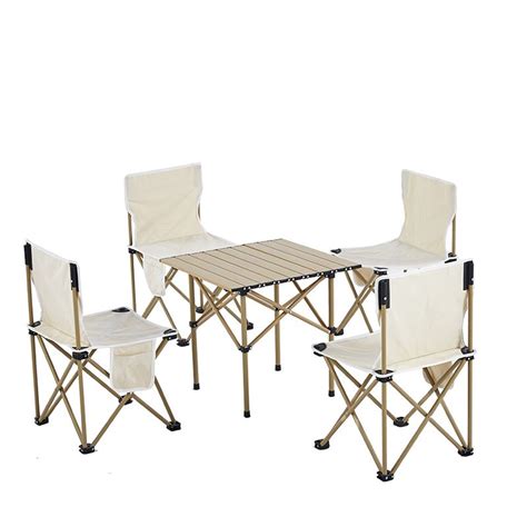 Camping Foldable Tables & Chairs Set of 5 | Shop Today. Get it Tomorrow ...