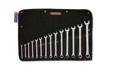 Allen 14pc 12 Pt Full Polsih Combination Wrench Set 38 1 14 29307a