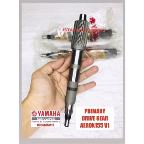 Gear Set Transmission Gear For Aerox V V Yamaha Genuine Shopee