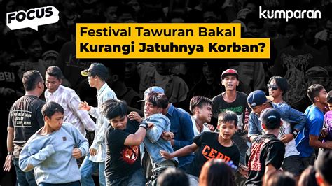 Festival Tawuran Di Jaksel Solusi Kurangi Jatuhnya Korban Tawuran