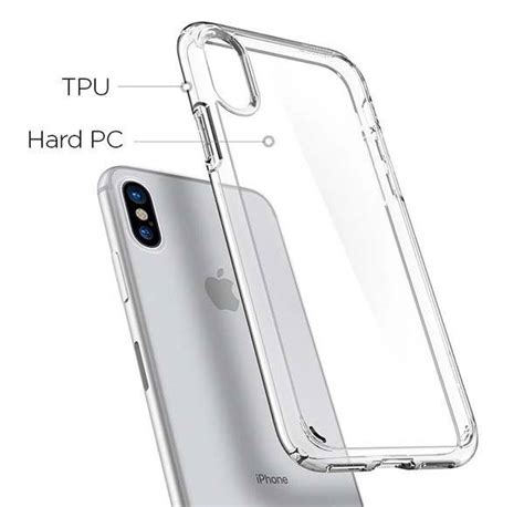 Spigen Ultra Hybrid Clear iPhone X Case | Gadgetsin