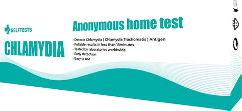 Chlamydia At Home Test Kit Sti Home Testing Kit For Men And Women