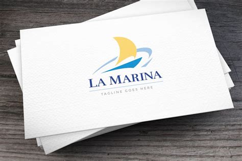 Marina Logo Template - Design Template Place