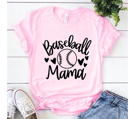 Baseball Mom Svg Bundle Baseball Svg Baseball Shirt Svg Etsy México