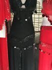 Egyptian Sexy Belly Dance Costume Handmade Embroidered Lingerie Dress Ebay
