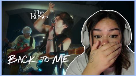 The Emotion 😥 The Rose 더로즈 Back To Me Mv Reaction Youtube