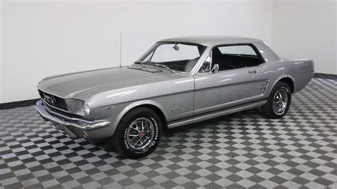 Silver Frost 1966 Ford Mustang