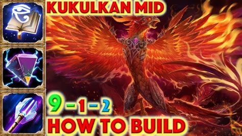 SMITE HOW TO BUILD KUKULKAN Phoenix Fury Kukulkan Skin Showcase