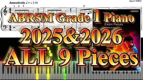 Abrsm Piano Grade Complete Youtube