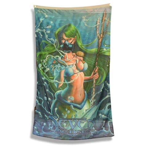 Goddess Elements X Giant Wall Hanging Fabric Poster Flag