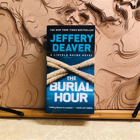 ง120 JEFFERY DEAVER A LINCOLN RHYME NOVEL THE BURIAL HOUR Shopee Thailand