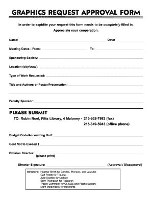 Fillable Online Uphs Upenn Poster Approval Forms Fax Email Print