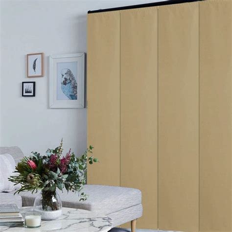 Amazon LETAU Cordless Sliding Panels Track Blinds 50 Blackout