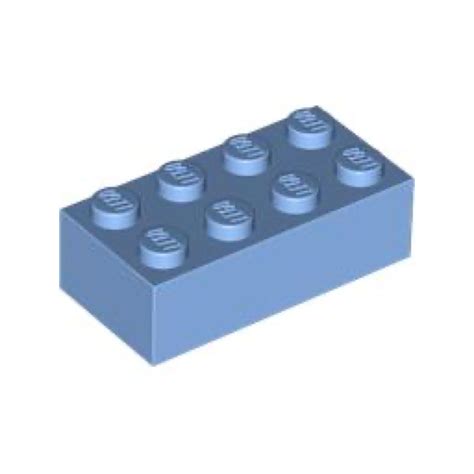 Lego® 3001, 4205058, 4165450 brick 2x4 medium blue