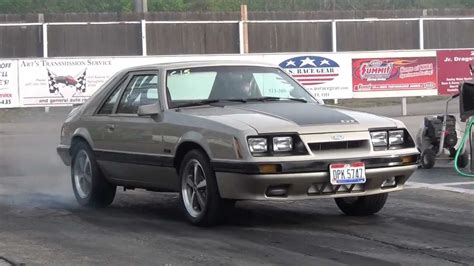 Turbo 86 Mustang Gt Sleeper Street Car Drag Racing 2012 Youtube