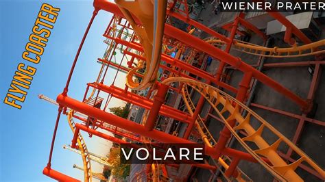 Volare Wiener Prater OnRide POV Zamperla Flying Coaster YouTube