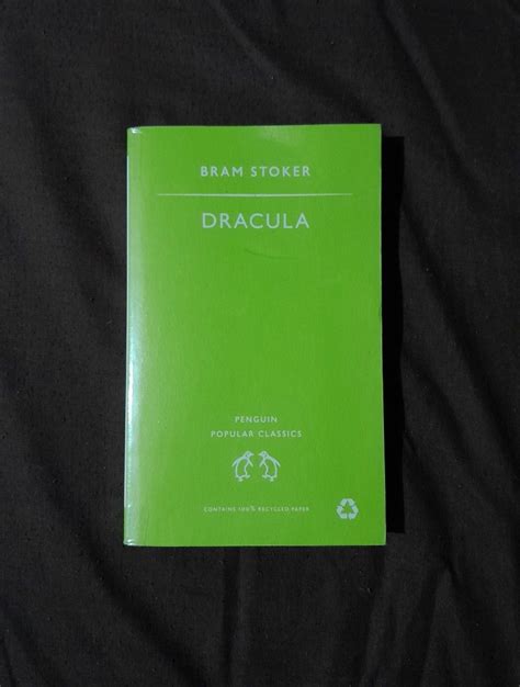 Dracula Bram Stoker Penguin Popular Classics Hobbies And Toys