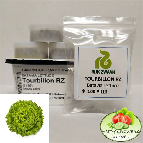 Tourbillon Rz Batavia Lettuce By Rijk Zwaan Pills Repacked