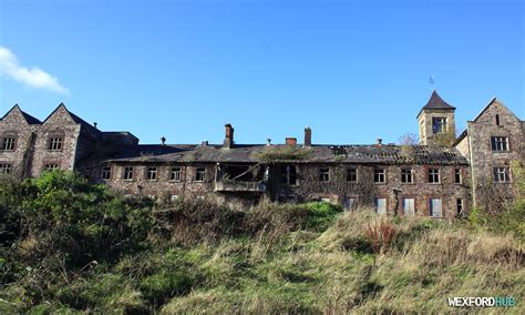 An Old Famine Workhouse In Ireland Later Used As A Hospital Closed In