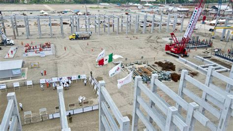 Presenta ICA Flúor avance del 95 en la construcción de marcos de