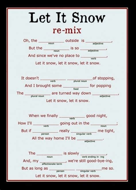 Office Mad Libs Printable Funny