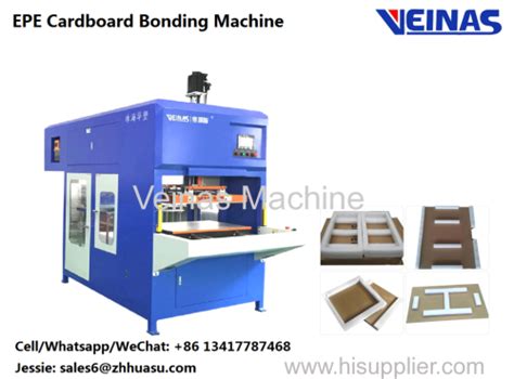 Veinas Epe Pu Foam Cardboard Bonding Machine Epe Laminating Machine