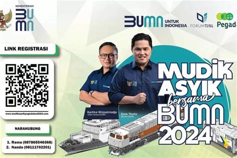 PT Pegadaian Turut Hadirkan Program Mudik Asyik Bersama BUMN 2024 Ke