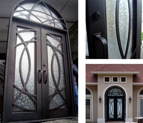 Forged Iron Entry Doors Custom Designed Exterior Iron Doors Texas